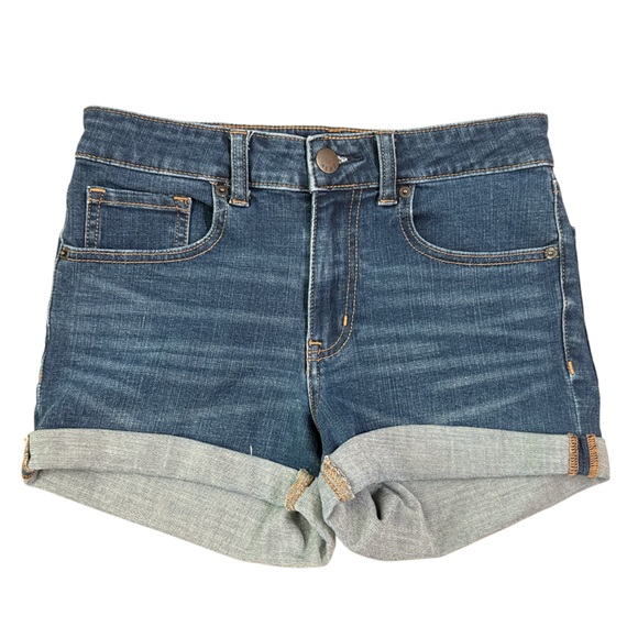 Aeropostale Pants - Aeropostale High Rise Midi Denim Jean Shorts Women's 4